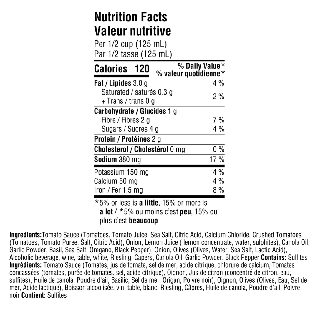 Puttanesca Sauce